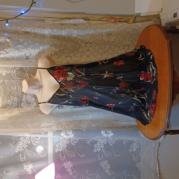 Vintage plus size sheer chemise nightie